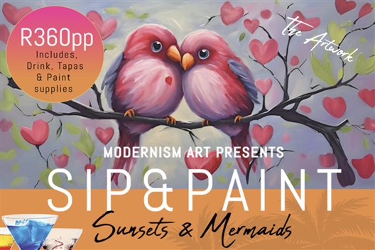 Sip & Paint by Modernism - Sunsets & Mermaids